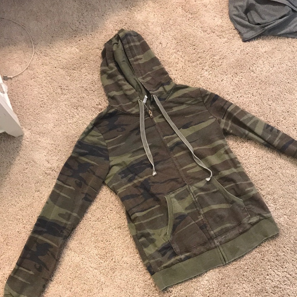 Z supply camo hoodie